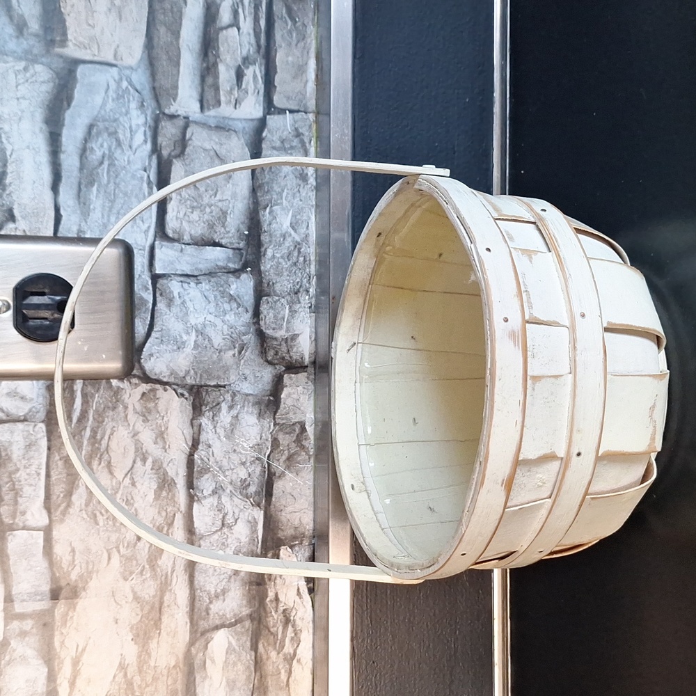Rustic Wooden Basket/Planter